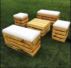 RUSTIC LOUNGE SET