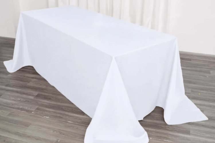 RECTANGULAR TABLECLOTH (WHITE)